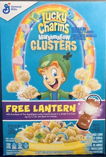 Lucky Charms Marshmallow Clusters Breakfast Cereal, 11.2 OZ