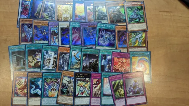YU-GI-OH! 10 Card Holographic Shiny Foil + Rare Cards Lot BUY 3 GET 1 FREE