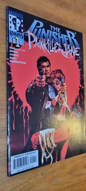 Punisher/Painkiller Jane #1 Marvel Knights Comic Book 2001 Garth Ennis Joe Jusko 2