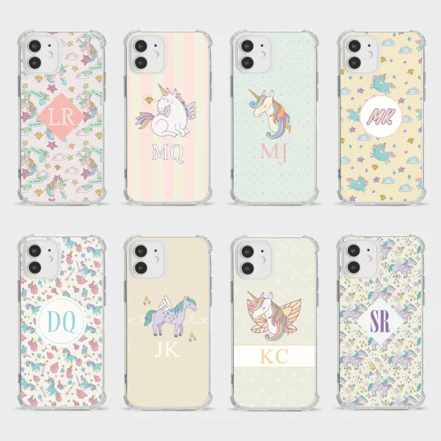 Personalised Case For Iphone Shockproof Phone Cover Unicorns Cute Magic