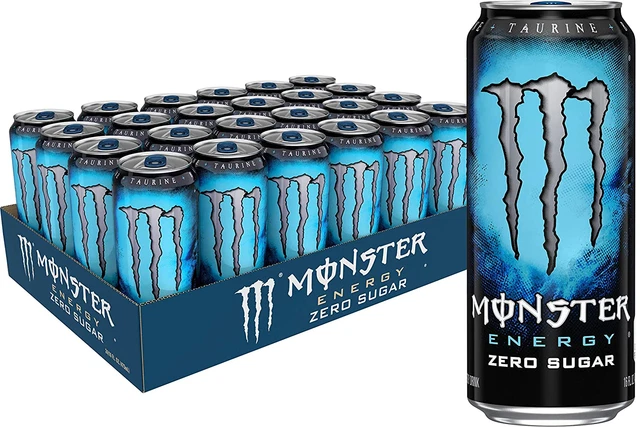 Zero Sugar, Low Calorie Energy Drink, 16 FL OZ (Pack of 24) FAST FREE SHIPPING**