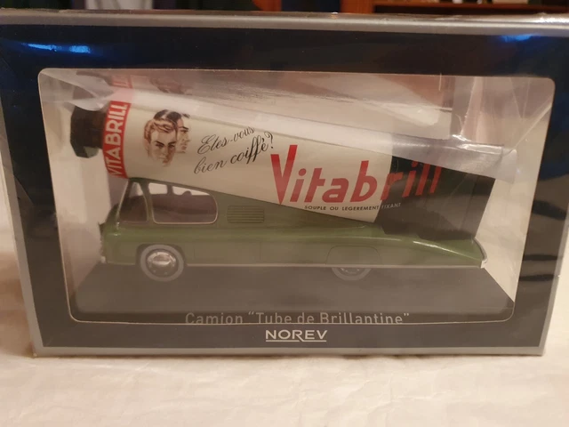 CAMION TUBE DE BRILLANTINE "VITABRILL" NOREV REF PM 0100 NEUF 1/43