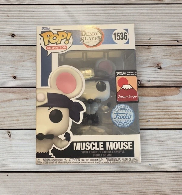 POP Funko Demon Slayer Muscle Mouse #1536 – Edizione Limitata, Figura In Vinile 10,8 Cm, Esclusiva