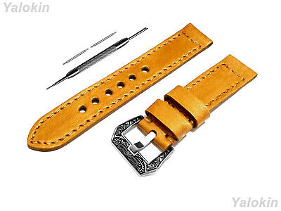 Or Brossé Cuir Bracelet pour Garmin Vivomove Style Et Venu Carré -B20