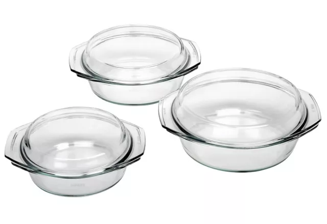 BOHEMIA CRISTAL HAUSRAT Schüsselsatz 3tlg.