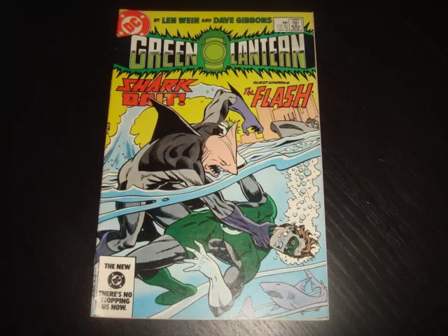 GREEN LANTERN #175   Bronze Age Dave Gibbons Error Variant  DC Comics 1984  VF