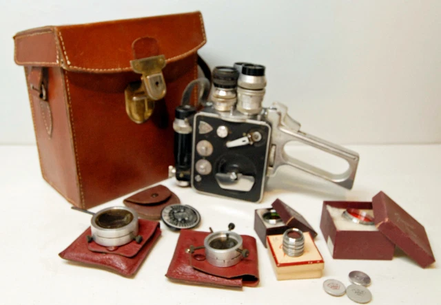 Caméra 8 Mm P.Leveque LD8 Modèle 1123/3 – Collector 1955/60 N°9027