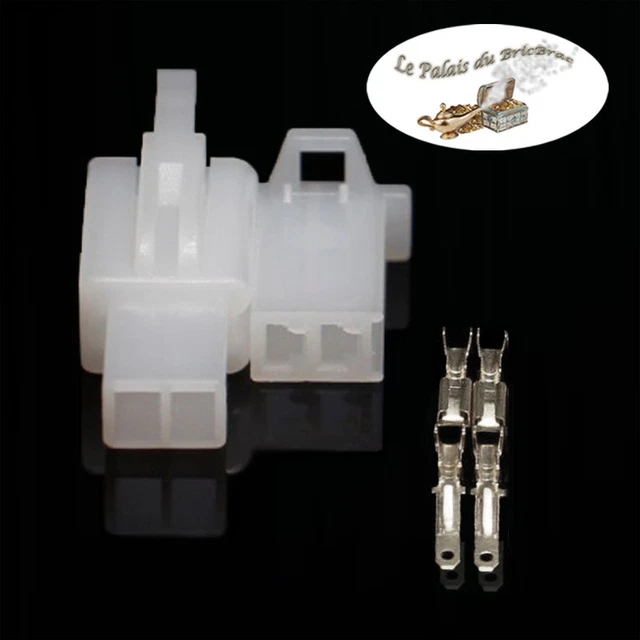KIT CONNECTEUR ÉTANCHE 2 VOIES 1 → 2,5 mm² SÉRIE 2,8