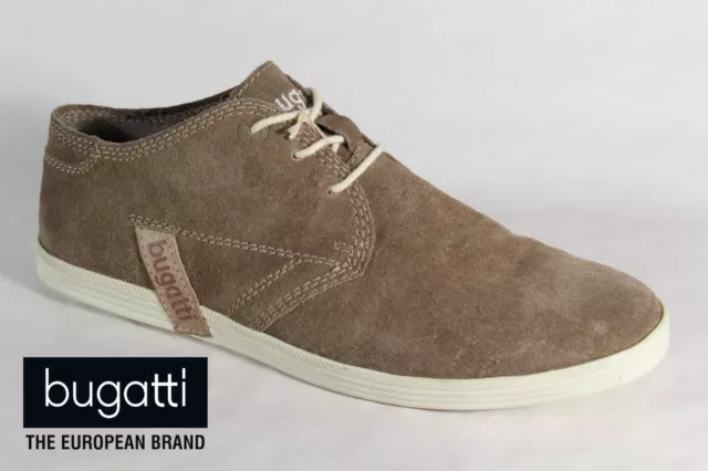 Bugatti Uomo Lacci da Scarpe, Scarpe da Ginnastica Basse Grigio, Nuovo