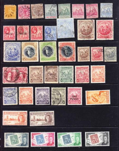Barbados.  very good mix. see 2 scans.  L9033
