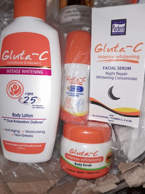 Gamme Glutathione Teint Diamant - Kit 3 Pièces éclaircissant (comprimés, Lait, Savon) - Neuf