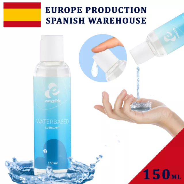 Easyglide Lubricante Erótico 150 ml a Base Agua Compatible con Preservativos 💧