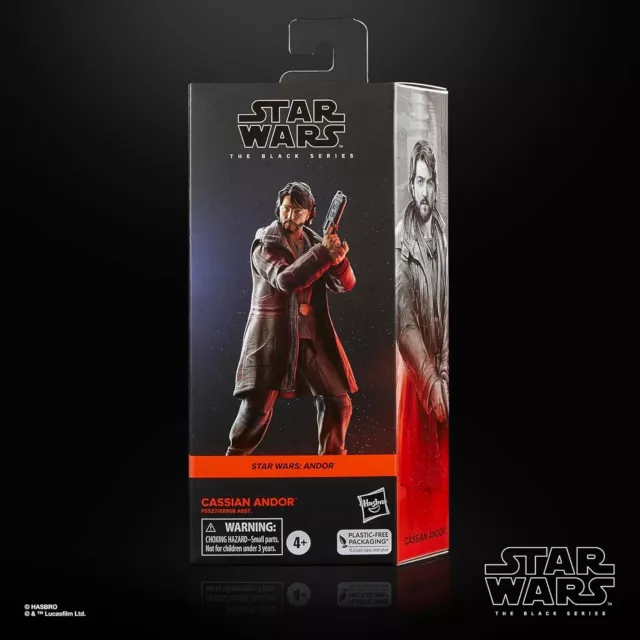 Star Wars Collectible Action Figure The Black Series Cassian Andor Movie 15cm