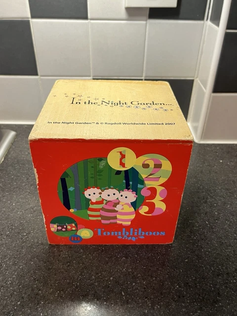 In the night garden wooden stacking blocks 2025