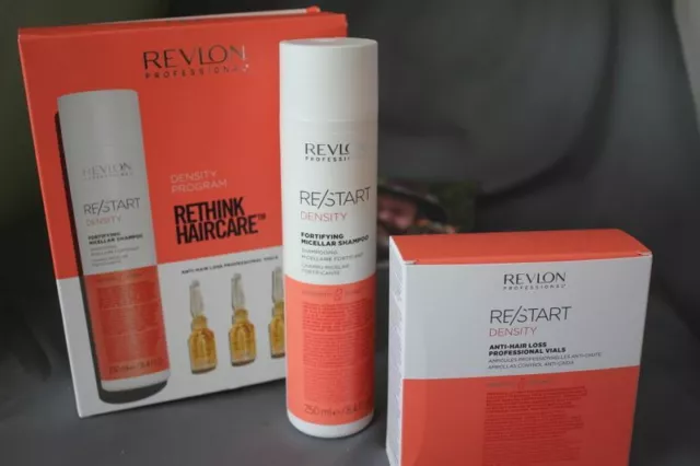 Revlon Restart Anti-hairloss (contre la Chute des Cheveux) Set Shampoo + Ampoule