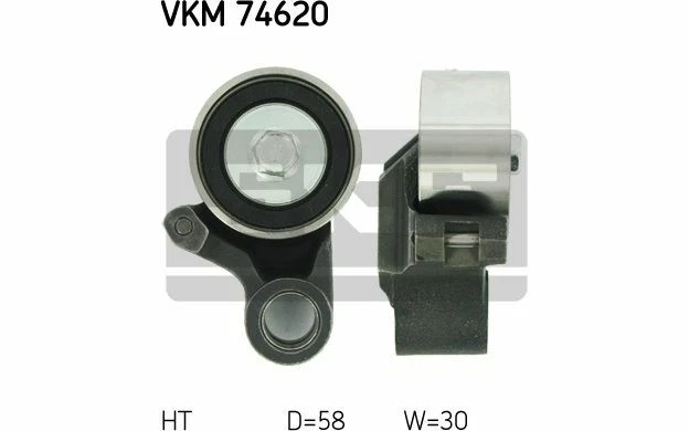 SKF Galet tendeur pour MAZDA 626 VKM 74620 - Pièces Auto Mister Auto