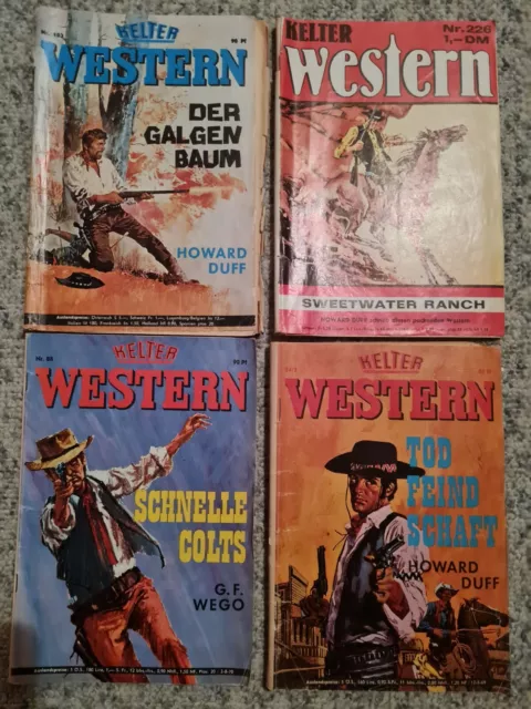 ### 3x KELTER WESTERN Nr. 88 / 24/3 / 103 Western-Roman RAR ###