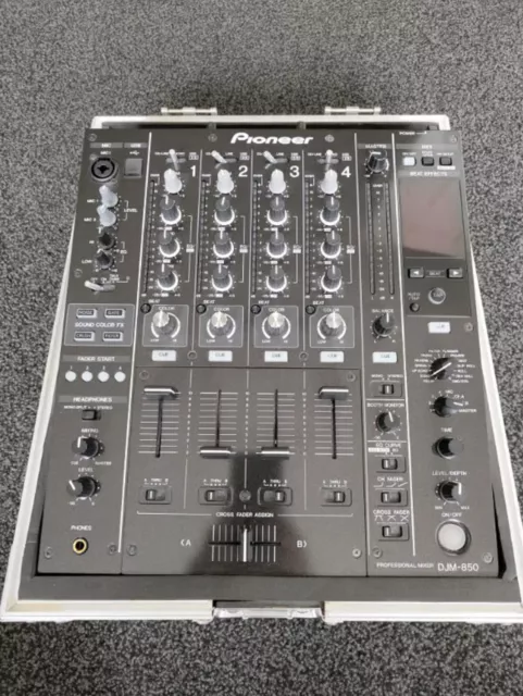 Pioneer DJM-850 Black DJ Mixer 4-Channel