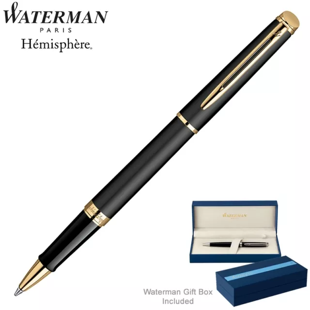 WATERMAN Hemisphere Matt-Schwarz Gt Kugelschreiber Mit Niedrigster Lädt