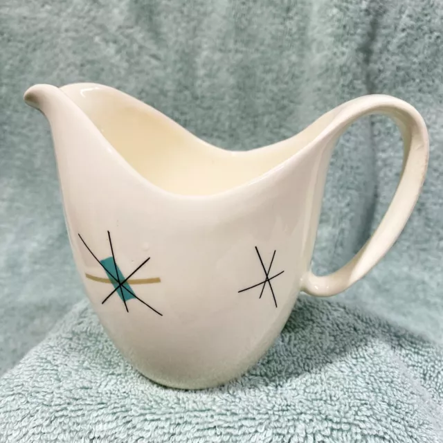 Salem North Star Creamer ? Fancy HTF Atomic Starburst 4 1/2"