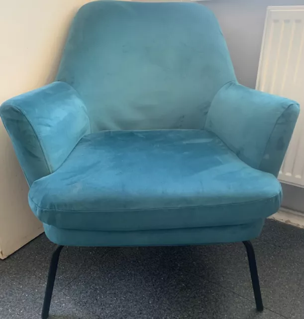 HABITAT CELINE VELVET Accent Chair RRP 175 100.00 PicClick UK