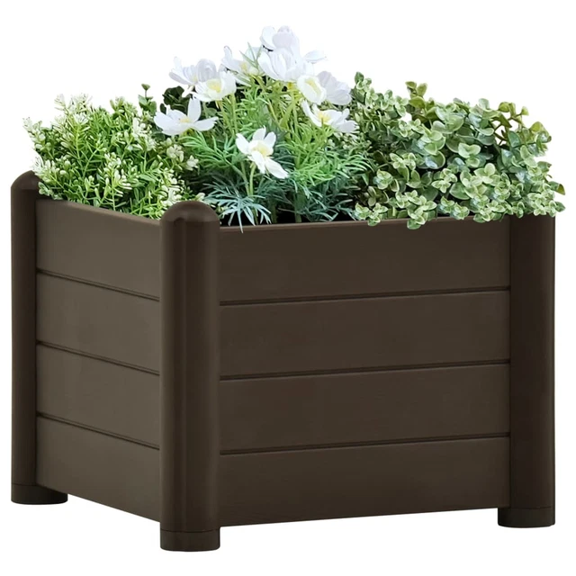 Garten-Hochbeet  Mokka 43x43x35 H8W1