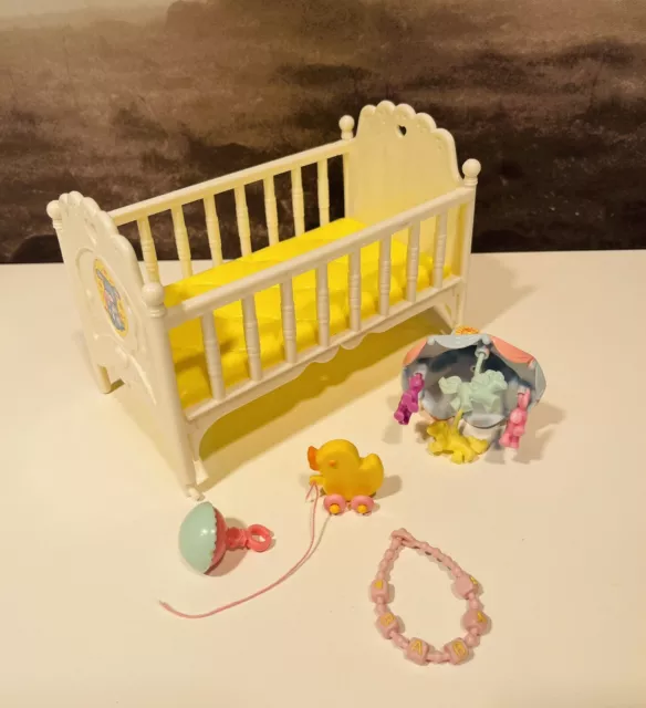 Vintage My Little Pony G1 Sweet Dreams Crib Accessories Read Description