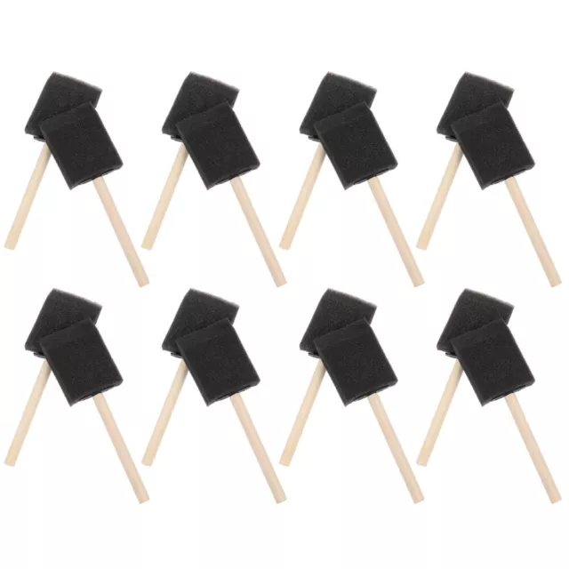 20 Pcs Kinderanzug Für Schwammbürste Sponge Pinsel Malstifte