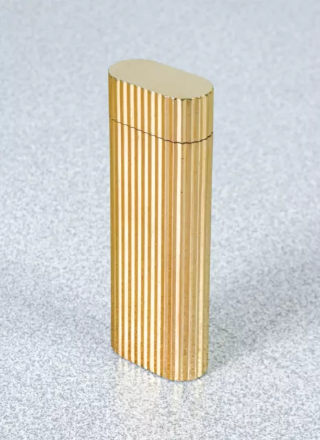 ⚜️ Accendino Must De Cartier Placcato Oro Swiss Made Vintage Lighter Paris