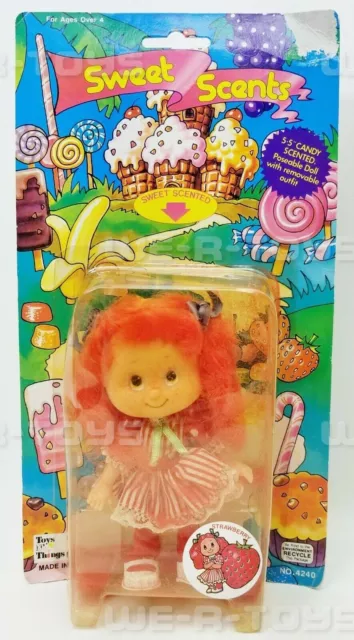 Spielzeug N' Things Sweet Scents 5.5 " Candy Duft Posierbar Puppe Erdbeere Nrfp