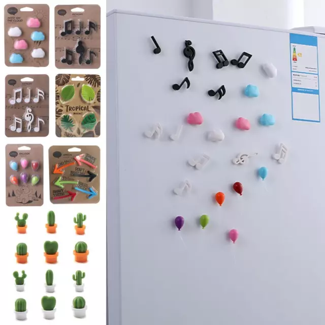 Magnete frigorifero resina - Carino adesivo nuvola cartoni animati frigorifero casa fai da te e3t5