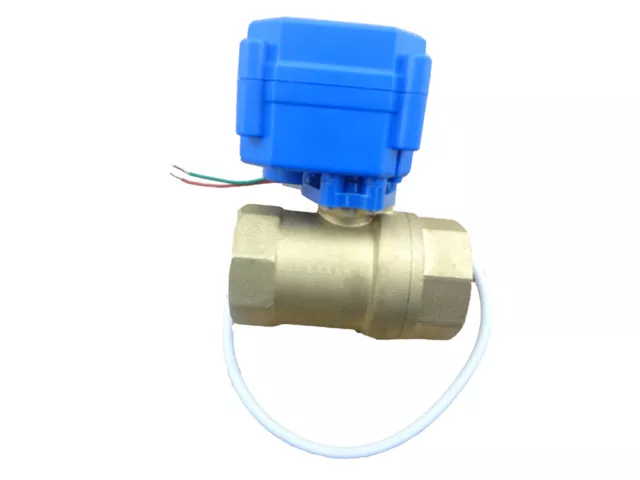 motorized ball valve DN20(reduce port), 2 way, electrical valve, motorized valve