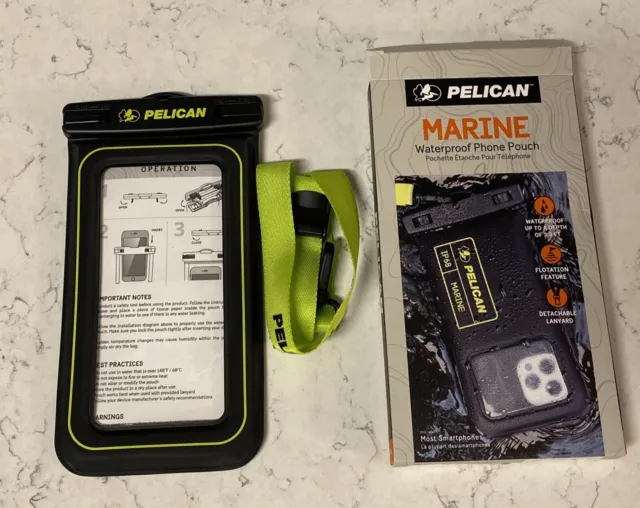 Pelican - Serie Marine Bolsa de Teléfono Flotante Impermeable iPhone Android Galaxy