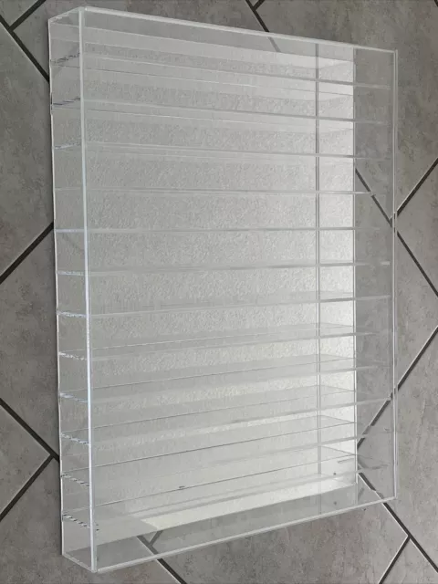 Plexiglas Acryl Vitrine auch für Modellfahrzeuge HOCHWERTIG ca. 70x55x9cm 4,7cm