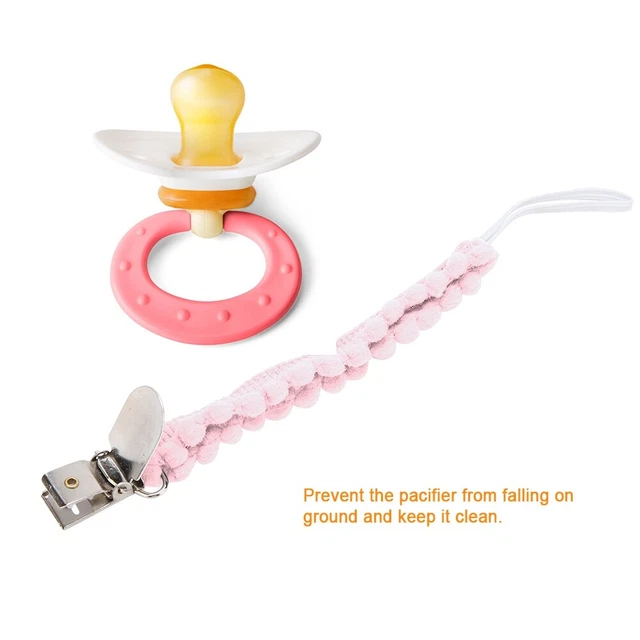 20cm Anti Lost Newborn Pacifier Clip Chain Strap Baby Infant Soother Nipple Us