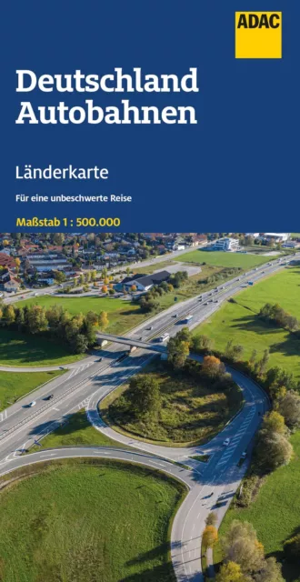 ADAC Länderkarte Deutschland Autobahnen 1:500.000 | (Land-)Karte | Deutsch