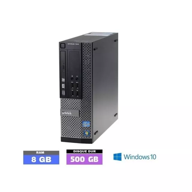 ORDINATEUR TOUR PC Hp Dual Core Windows 10 4go 1to EUR 69,00 - PicClick FR