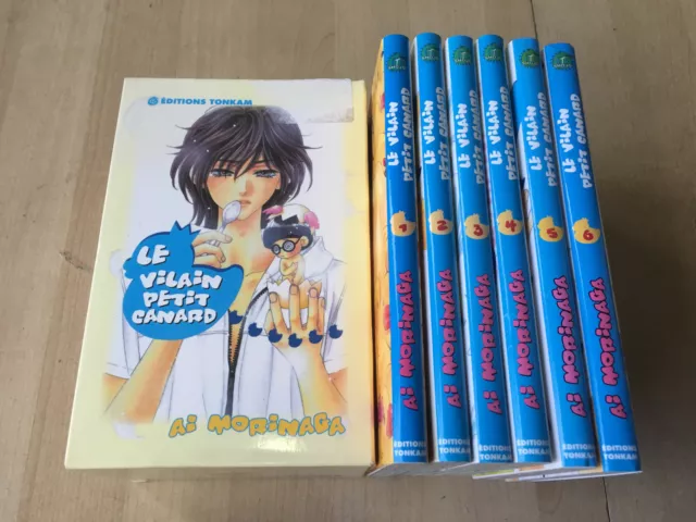 lot 6 mangas Le vilain petit canard tomes 1 2 3 4 5 6 - Ai Morinaga