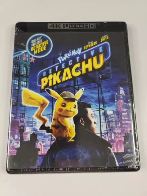Pokémon Detective Pikachu (4K UHD & Blu-ray 2019) New Sealed Read Description