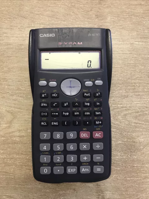 Calculatrice Casio Fx 82Ms Idem  Fx-92  College Scientifique, Fonctionnelle !!