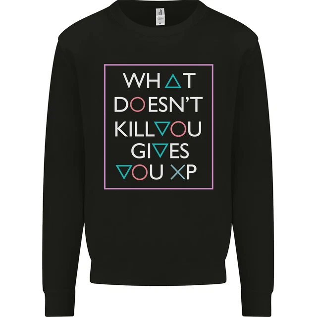 XP Gamer Gaming Arcade Games RPG Mens Sweatshirt Jumper