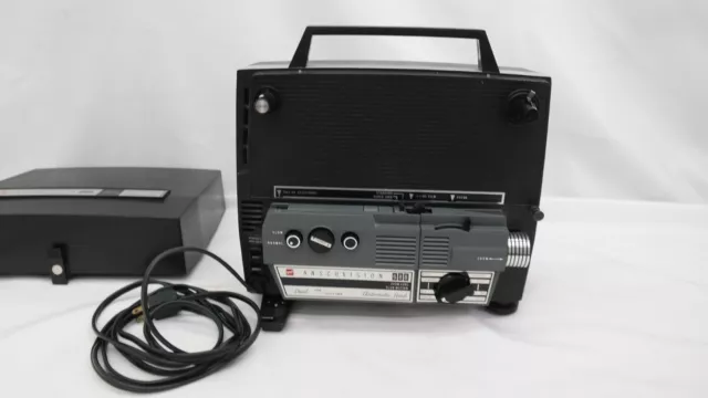 Vintage GAF Dual 8mm Movie Projector Anscovision 688