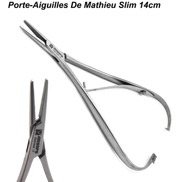 Porte-Aiguilles Ligature Dentaire / Orthodontique - Instrument En Acier Inoxydable - Neuf Marque Medspo