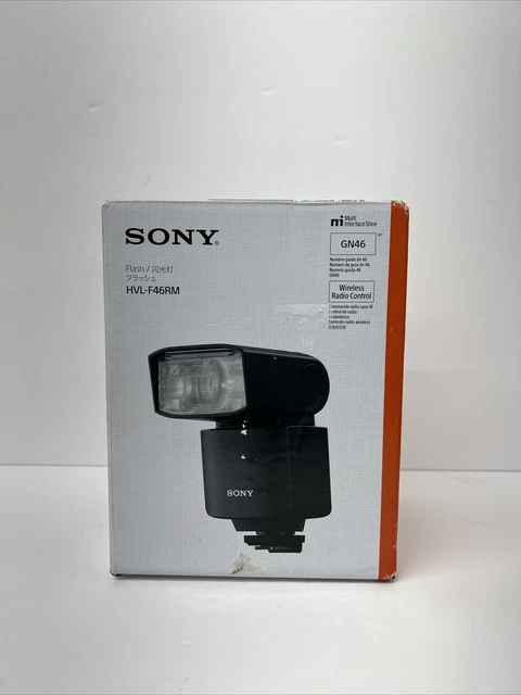 Sony Alpha GN46 Wireless Radio Control External Flash HVL F46RM- **READ **