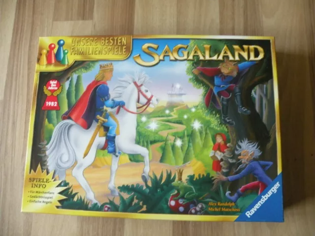 Ravensburger Sagaland Unsere besten Familienspiel Top Zustand