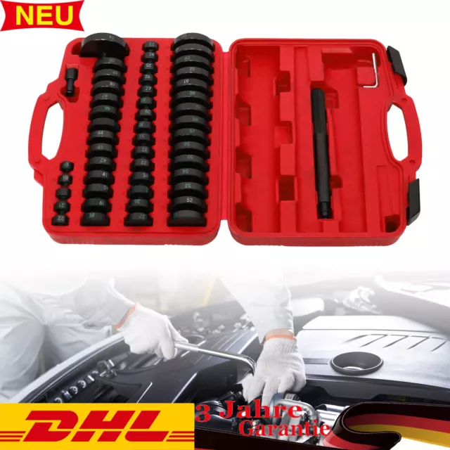 Set dischi di montaggio cuscinetto pezzo stampato kit azionamento 51 pezzi prese alimentatore strumenti