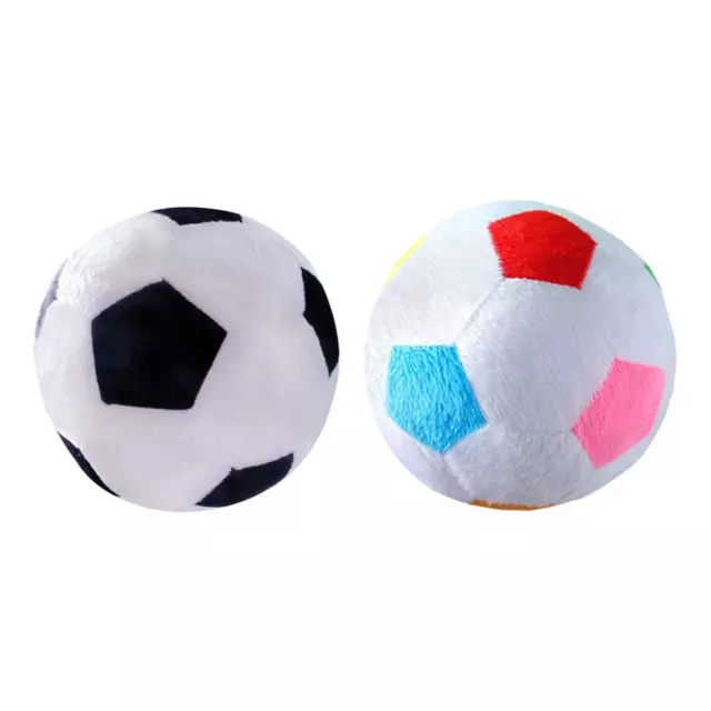 Plush Football Toy Sport Toys Kids Rattle Plush Pillow Ball Soft Soccer Stuffed