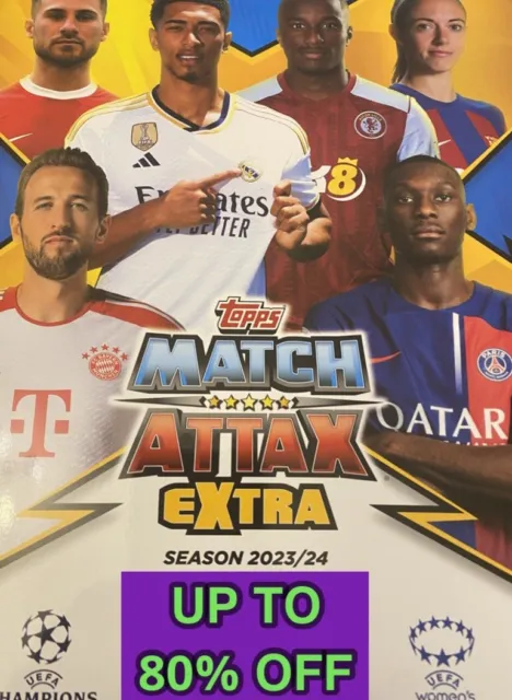 Topps Match Attax Extra 2023/24 Football Cards