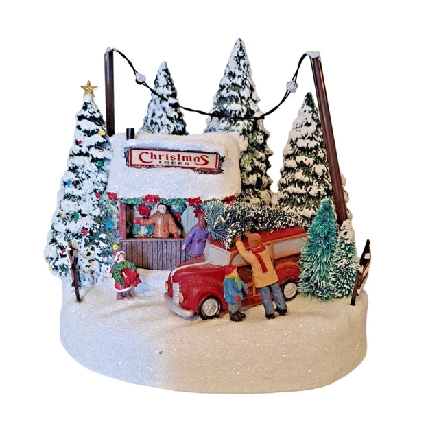 CHRISTMAS THOMAS KINKADE Painter Of Light Family Tree Doesn't Light Up