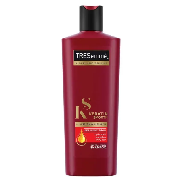 Tresemme kératine lisse à l'huile d'argon shampooing pour lisseur cheveux...